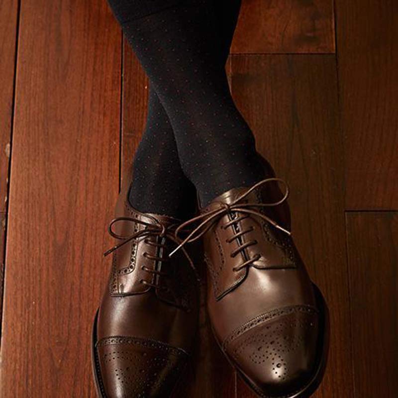 Tabio Men Classic Socks Thick Rib 2 Pairs Business Socks Present Gift Box  Japan
