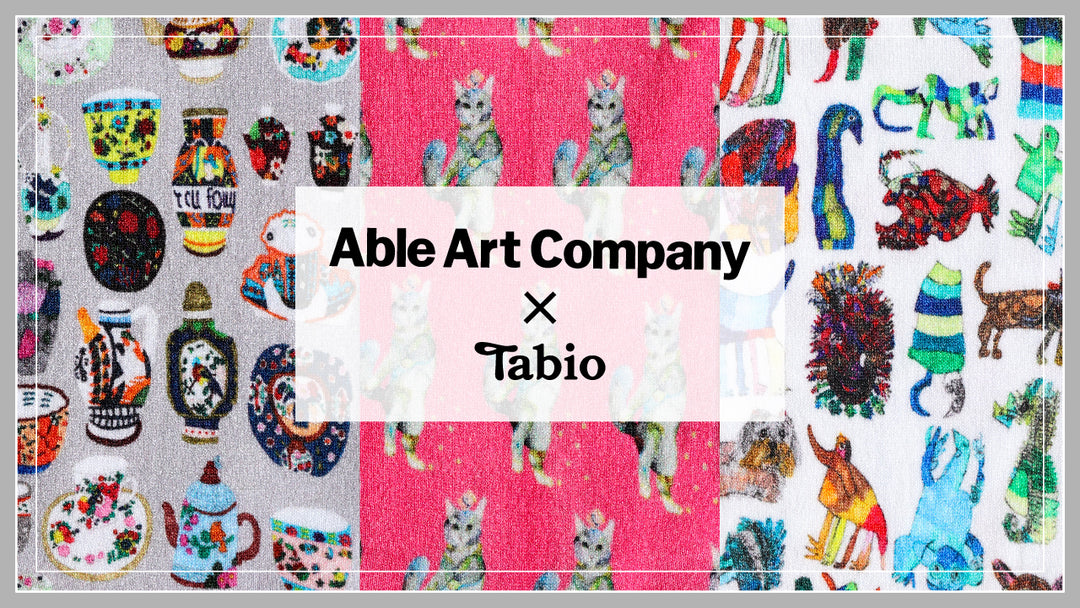 Tabio X Able Art 2023 Collab