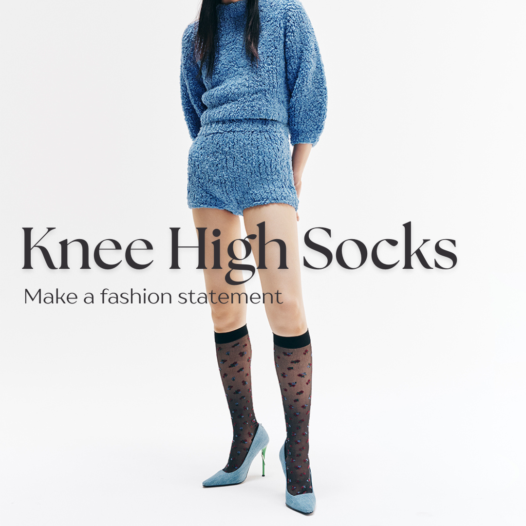 Knee High Socks Are the Hottest Trend for Autumn