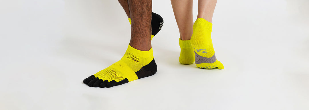 Women and Men's Running Toe Socks - Tabio UK