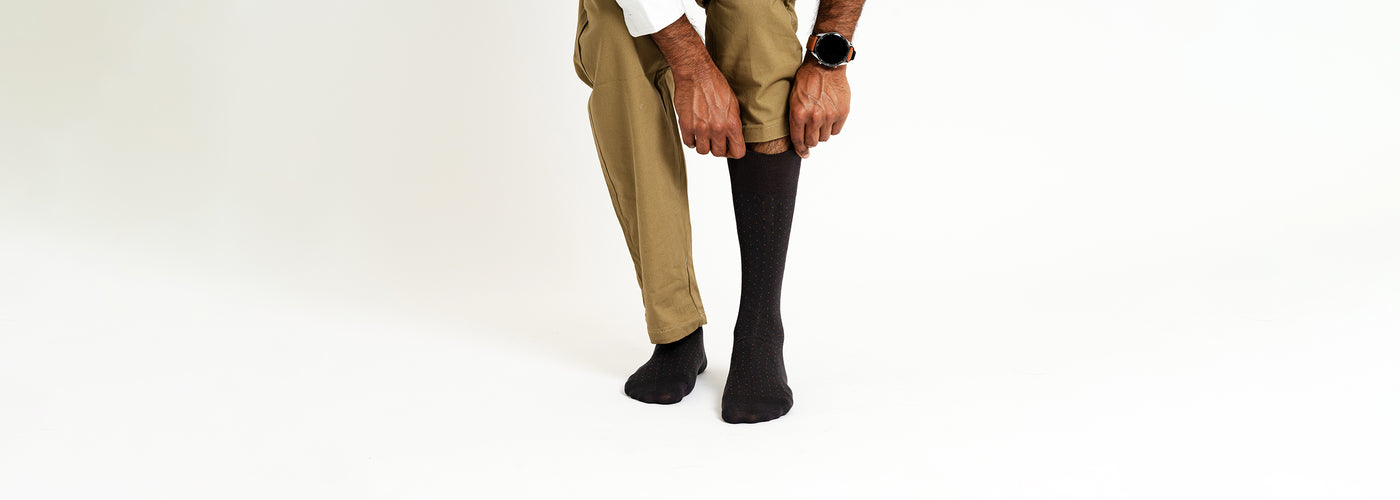Mid Calf Casual and Dress Socks for Men - Tabio UK