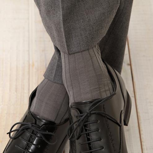 Men's Over The Calf Cotton Dress Socks - Knee High For Business & Casual (Size 8-12)