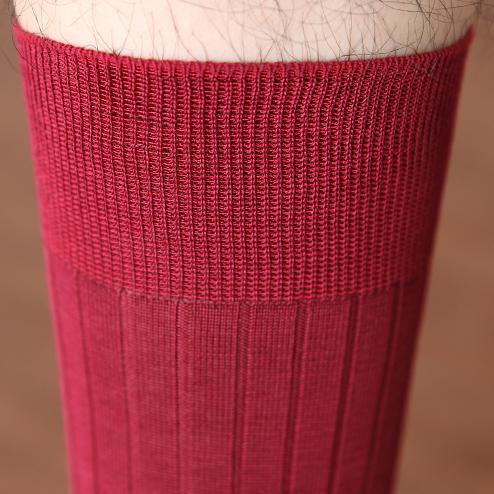 062142028 100% Cotton Rib Mid-Calf Socks M