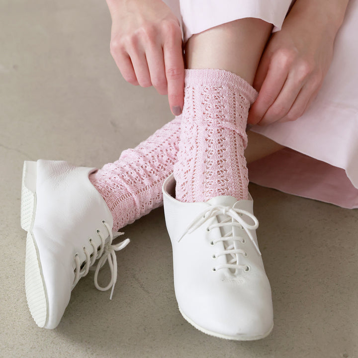 011130736 Irmack Mesh Ankle Socks S