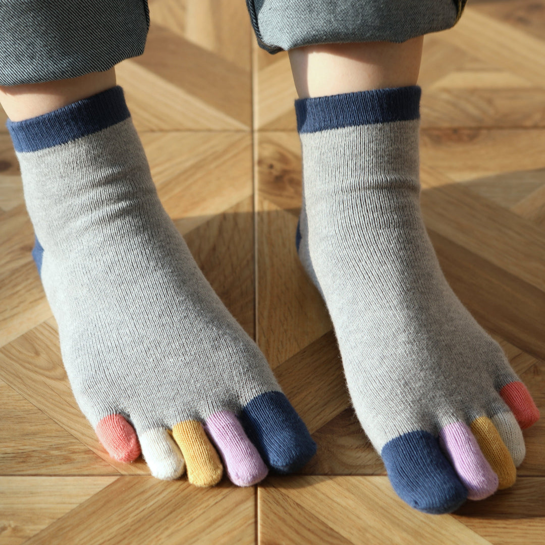 Rainbow Toe Socks