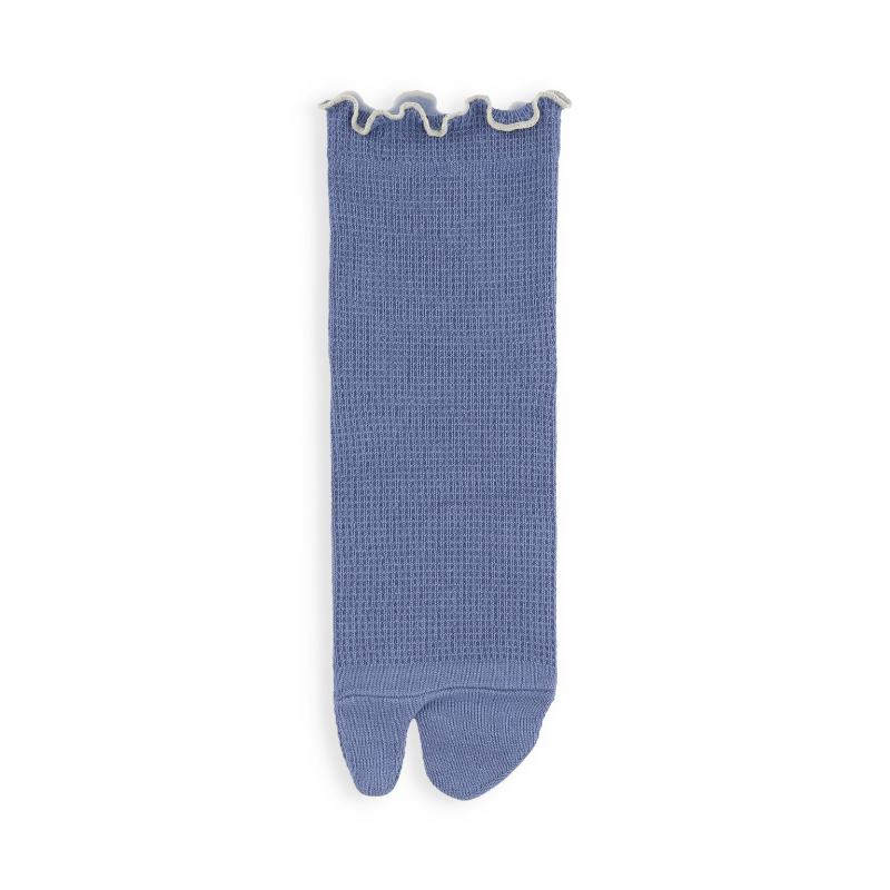 011132606 Waffle Merrow Top Tabi Low Crew Socks