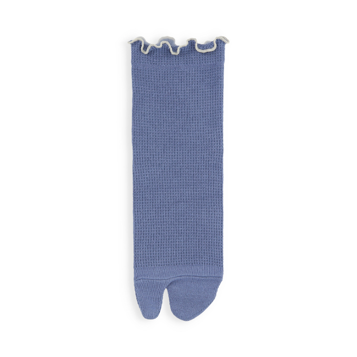 011132606 Waffle Merrow Top Tabi Low Crew Socks