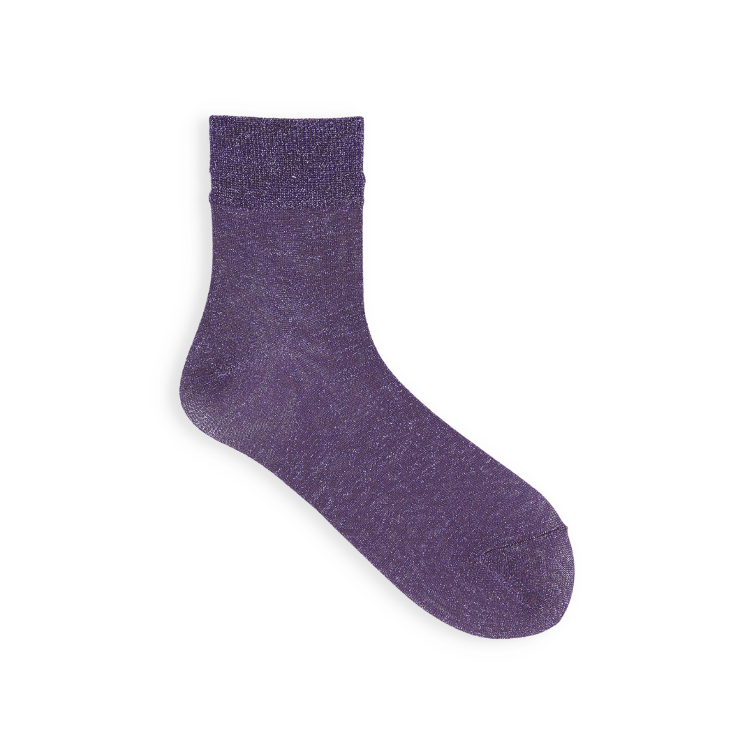 011132682 Sparkly Ankle Socks S