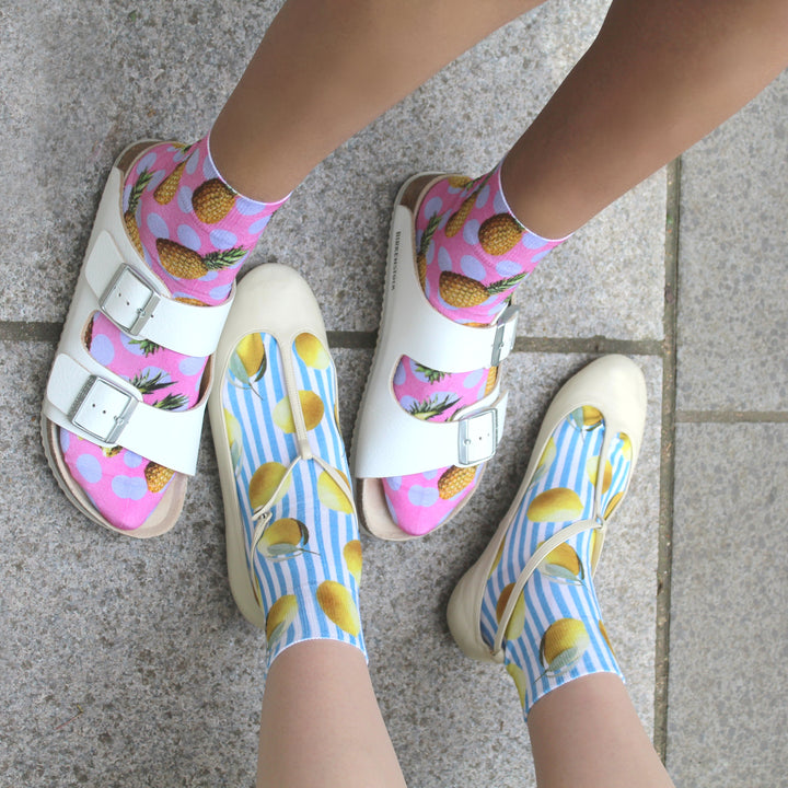011132738 Print Low Crew Socks M