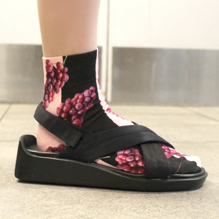 011132738 Print Low Crew Socks M