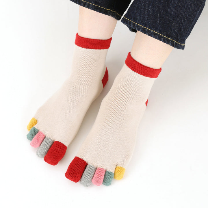 Rainbow Toe Socks