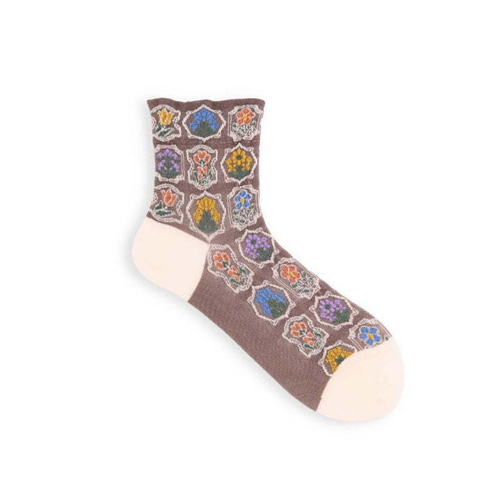 011133058 Float Seal Stamp Low Crew Socks