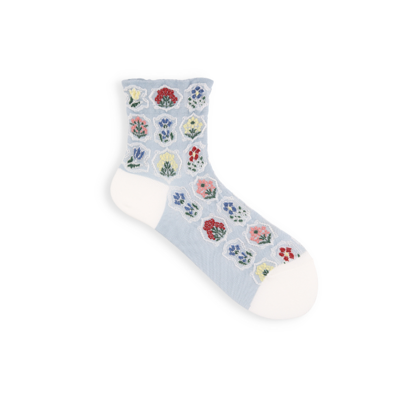 011133058 Float Seal Stamp Low Crew Socks