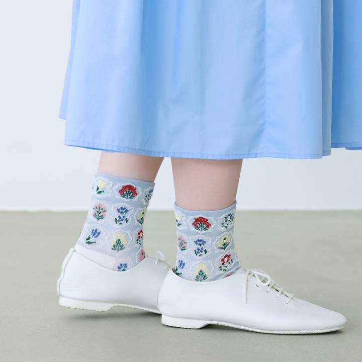 011133058 Float Seal Stamp Low Crew Socks