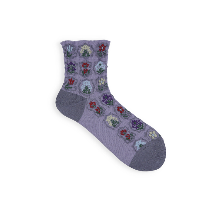 011133058 Float Seal Stamp Low Crew Socks