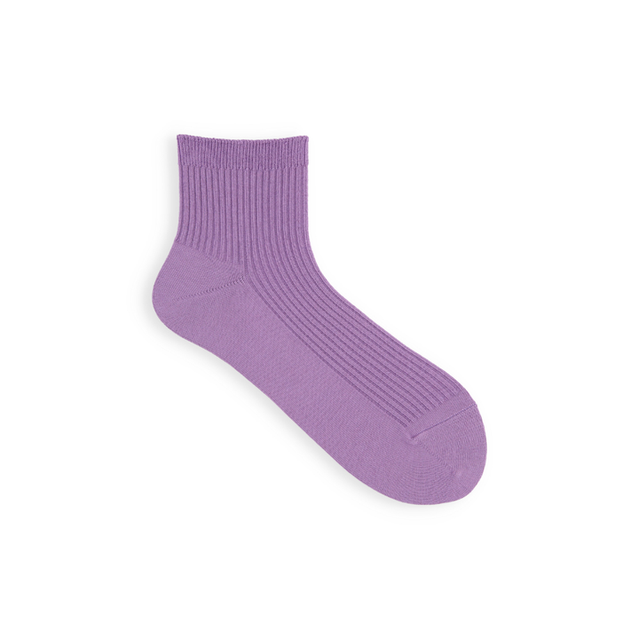 011134590 Classic Ribbed Plain Ankle Socks S