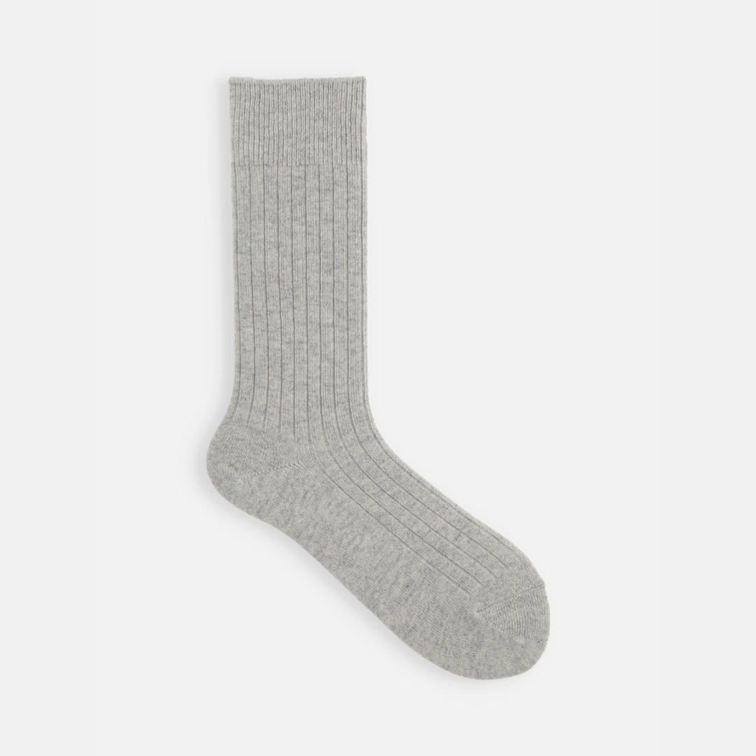 062140034 Cashmere Rib Socks L