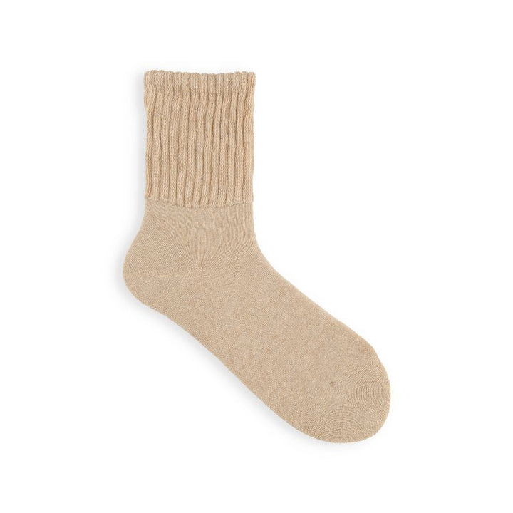 011141009 Organic Cotton Soft Top American Rib Socks