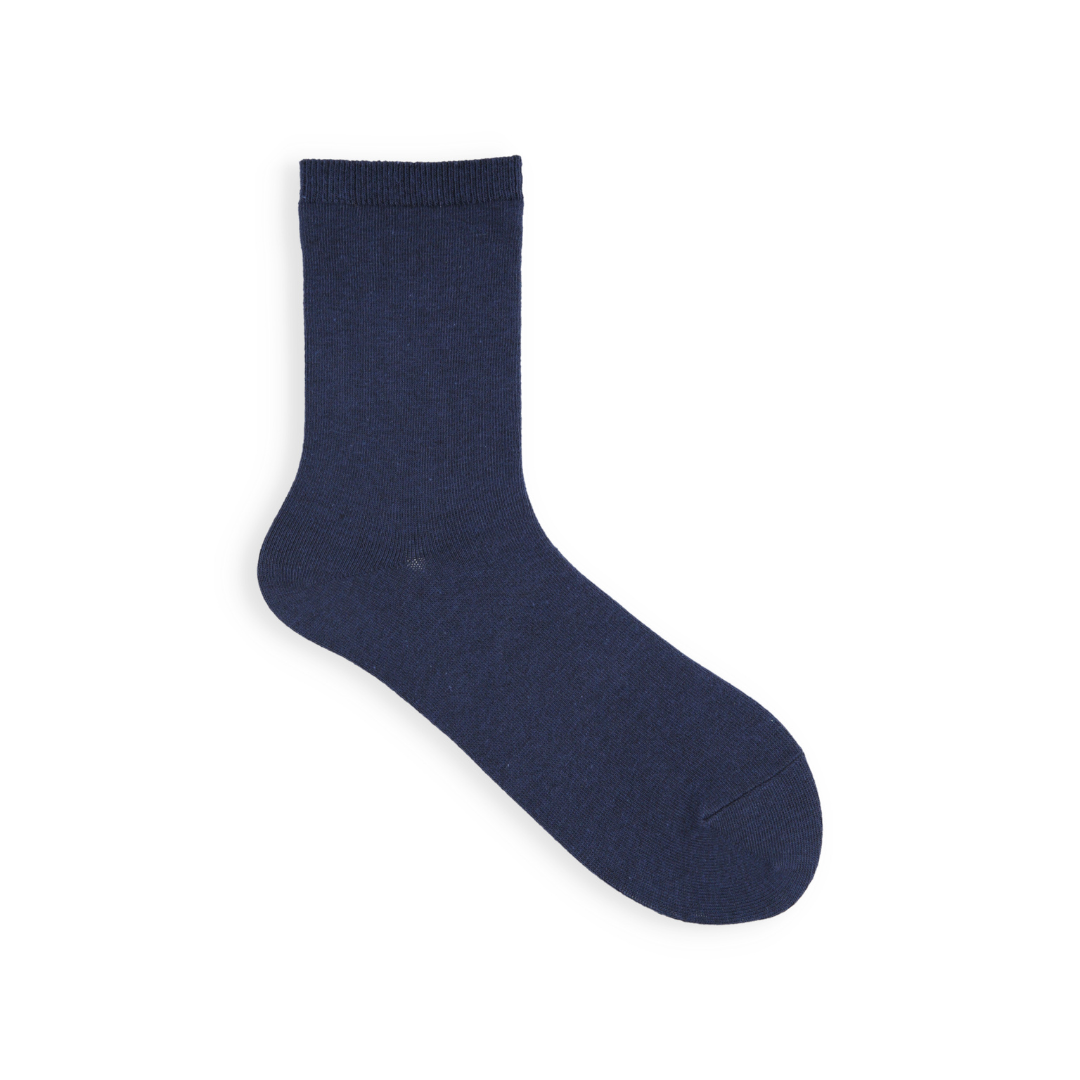 011141030 Plain Crew Socks S