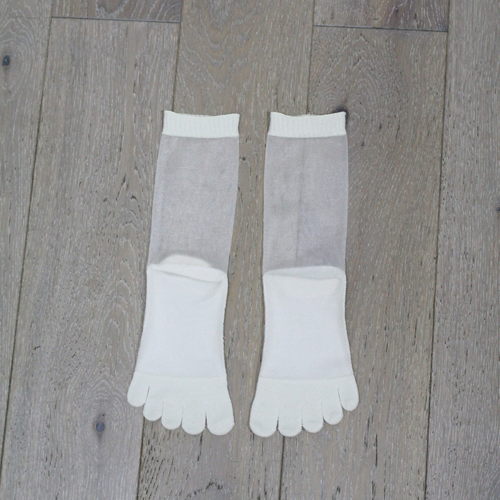 011141549 Sustainable Yarn Sheer Crew Toe Socks