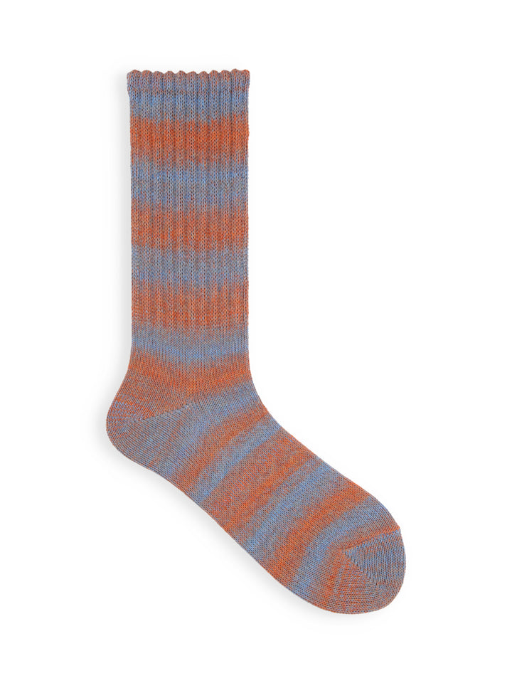 011141571 Gradient Stripe Rib Crew Socks