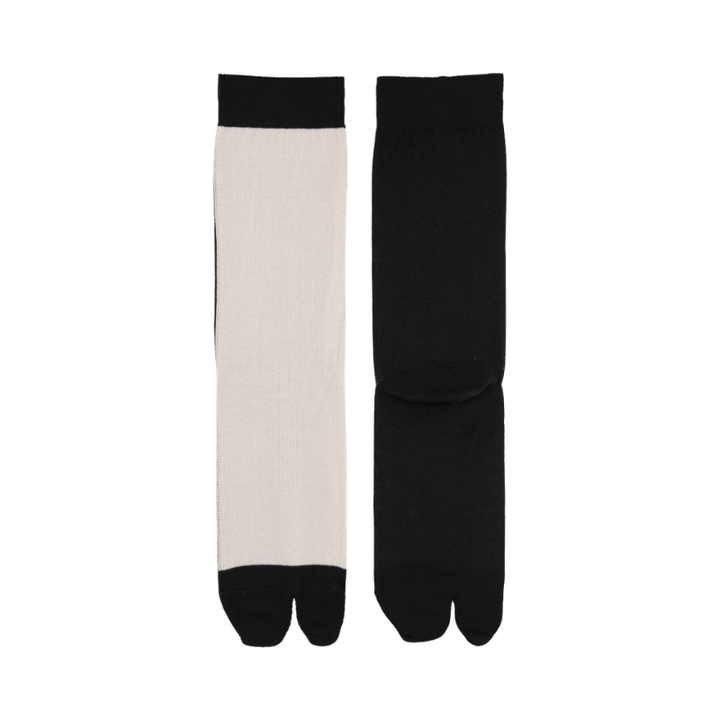 062140430 Bicolour Tabi Crew Socks M