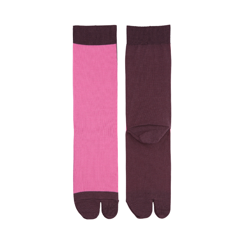 062140430 Bicolour Tabi Crew Socks M