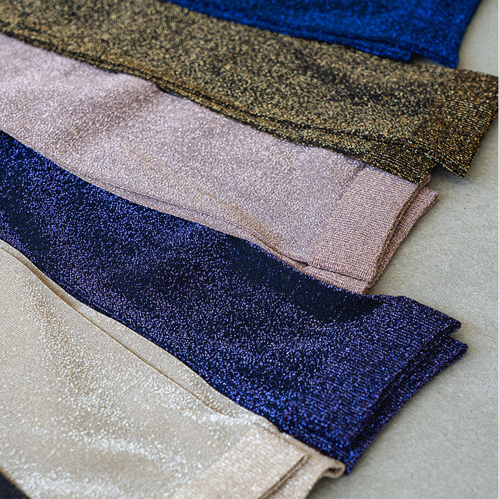 011170126 Fine Sparkling Knee High Pop Socks
