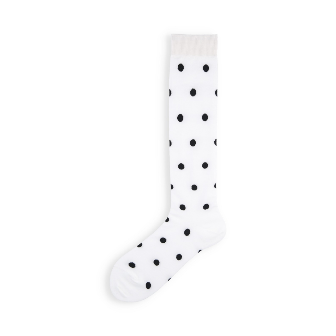 011170216 Polka Dot Knee High Socks