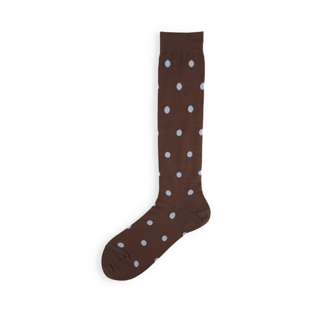 011170216 Polka Dot Knee High Socks