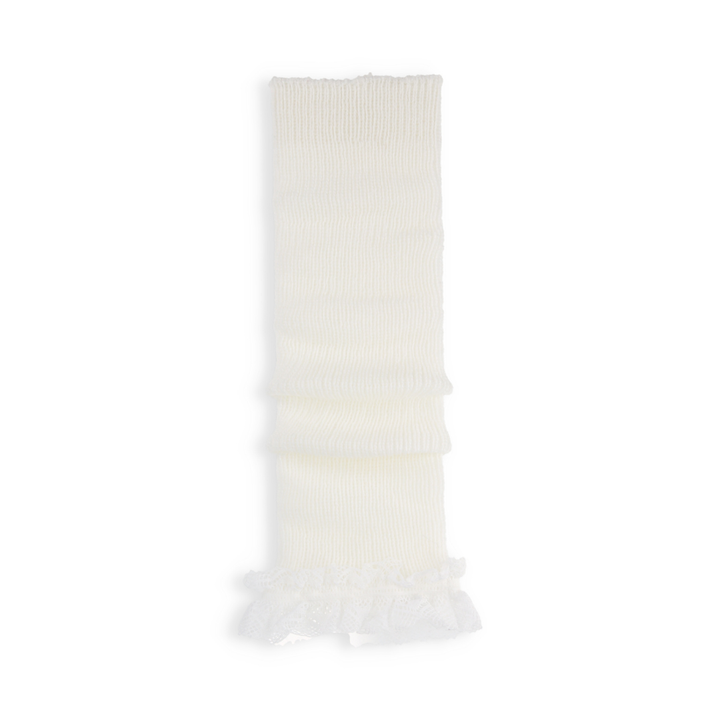 011400152 Lace Frill Leg Warmers