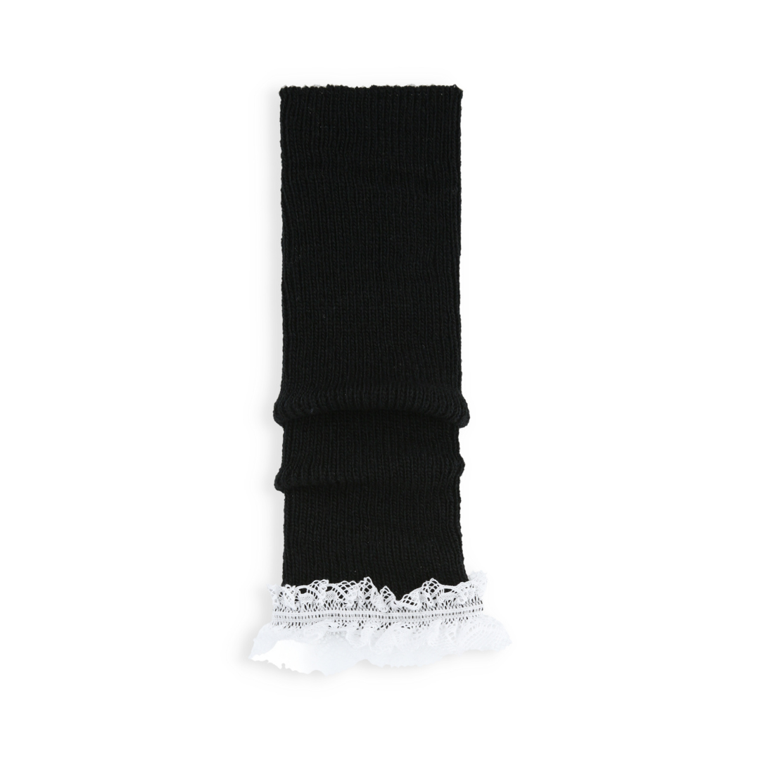 011400152 Lace Frill Leg Warmers