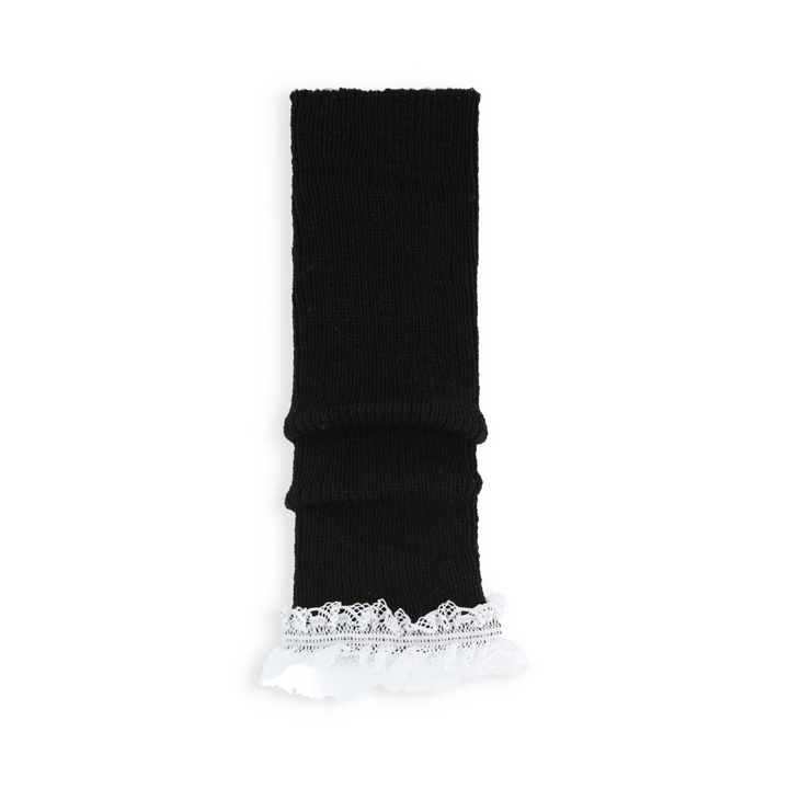 011400152 Lace Frill Leg Warmers