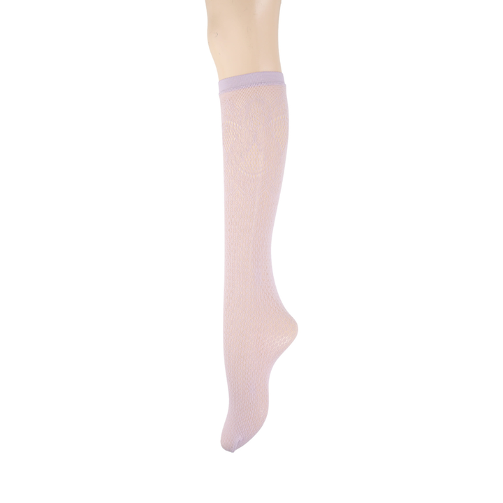 011770095 Raschel Lacy Pop Knee High Socks