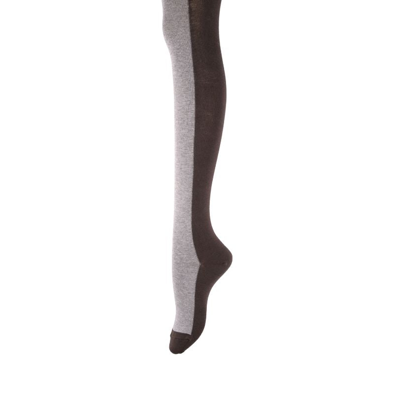 011900234 Two Tone Cotton Mixed Tights 250D
