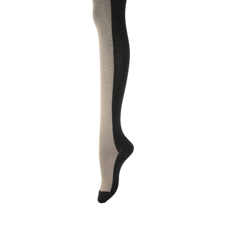 011900234 Two Tone Cotton Mixed Tights 250D