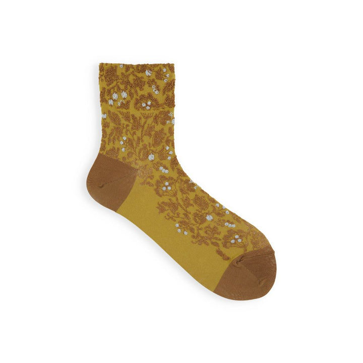 021130235 Cupra Flower Float Low Crew Socks