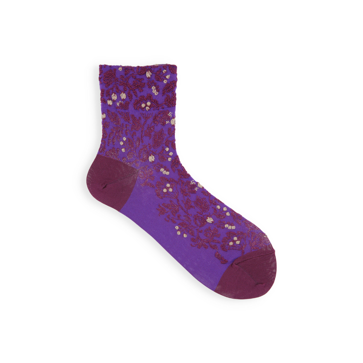 021130235 Cupra Flower Float Low Crew Socks