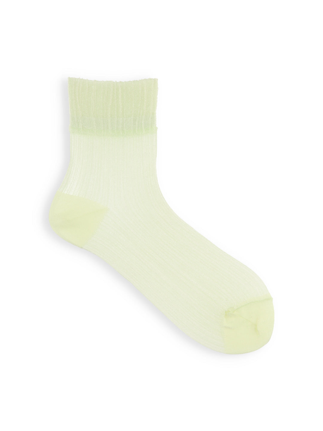 021131760 Crinkle Crepe Ankle Socks