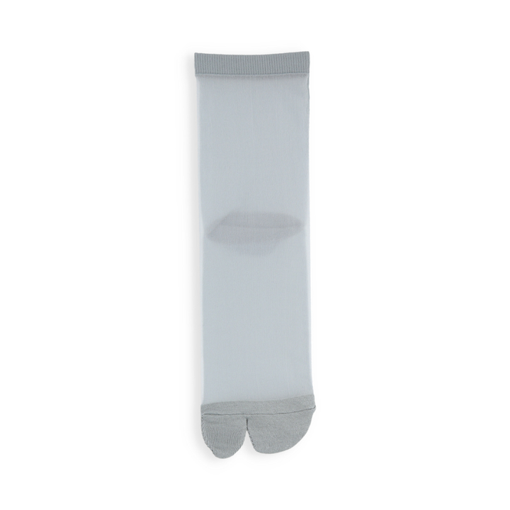 021131881 Sheer Bicolor Tabi Low Crew Socks S