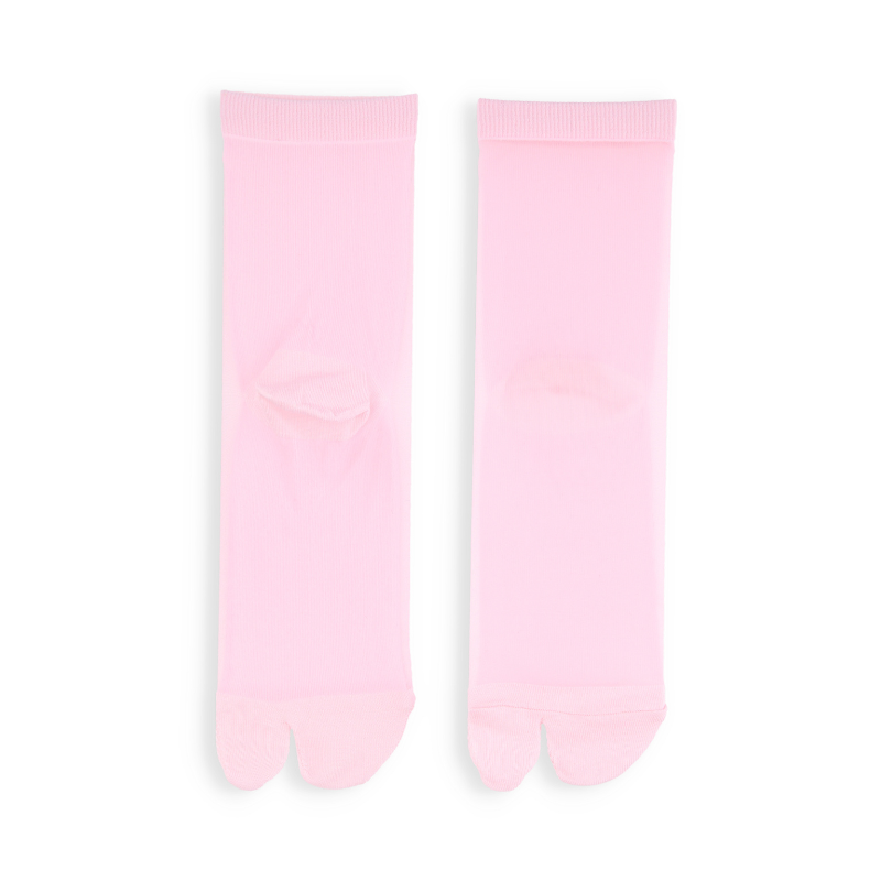 021131881 Sheer Bicolour Tabi Low Crew Socks S
