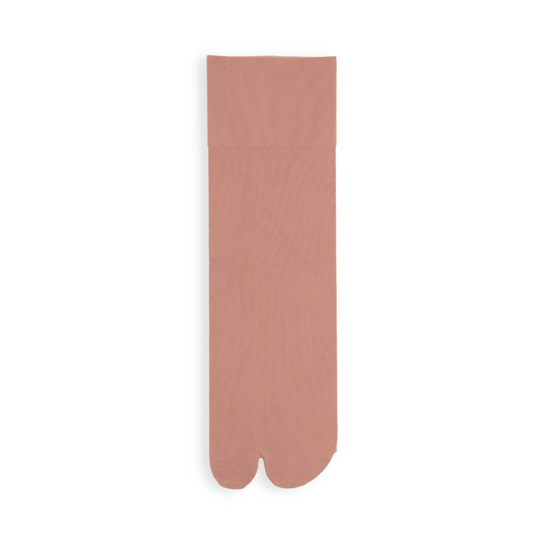 021132002 Soft Nylon Low Crew Tabi Socks