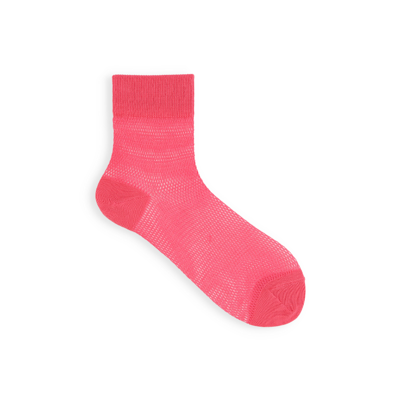021132156 Cotton Mesh Ankle Socks