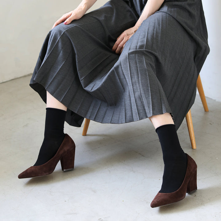 021132443 Premium Finest Merino Rolltop LC Socks S