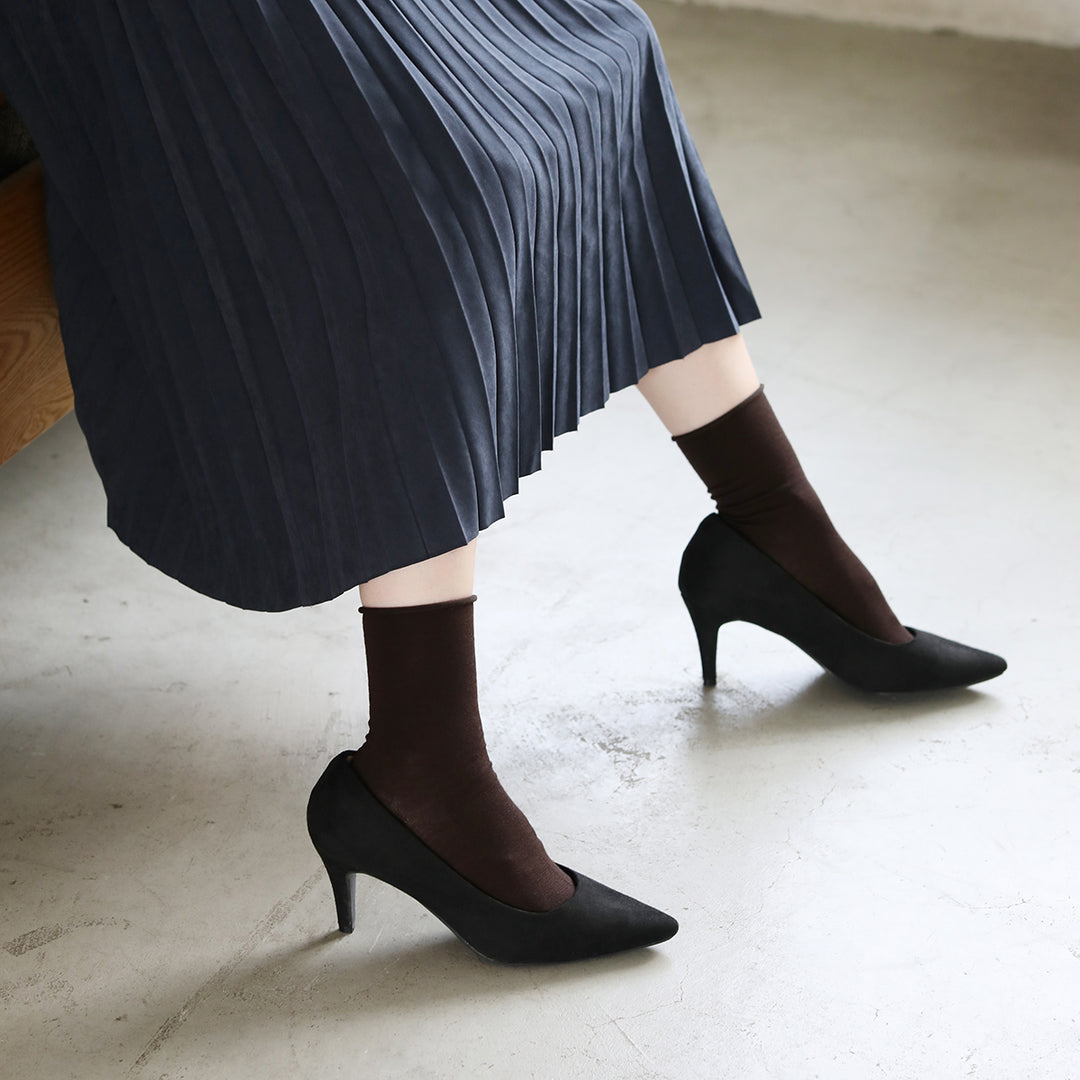 021132443 Premium Finest Merino Rolltop LC Socks S