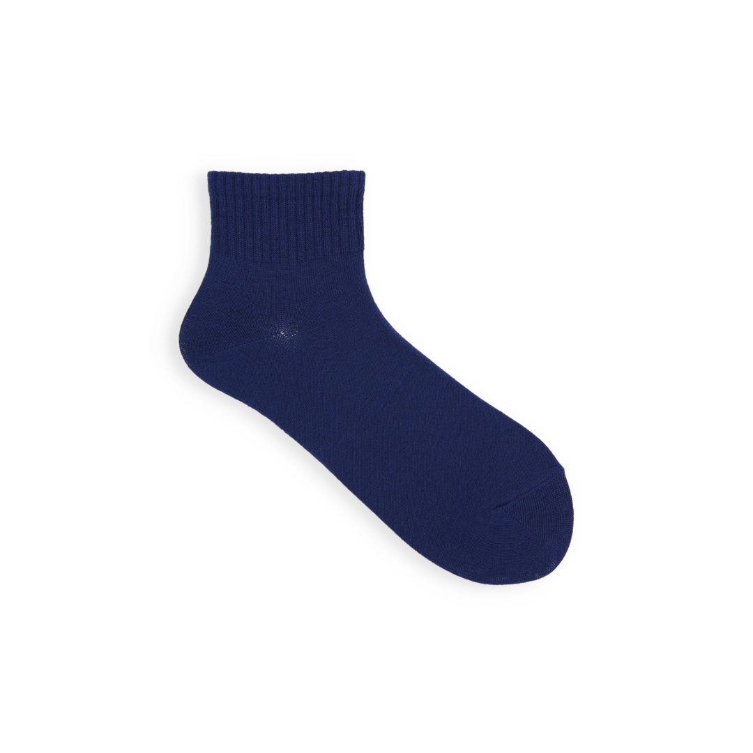 021132490 Water Repellent Rib Ankle Socks S