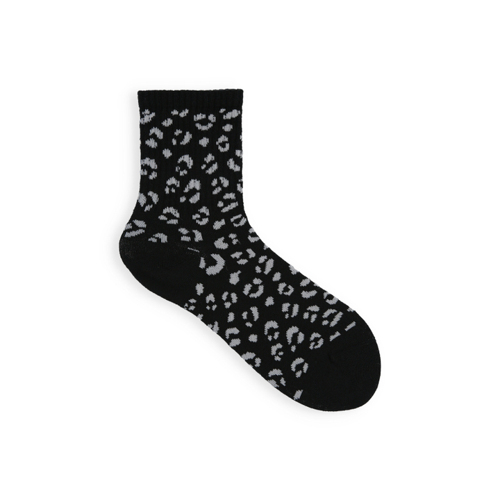 021132572 Water Repellent Leopard Rib LC Socks