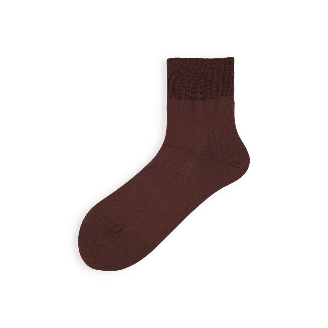 021132654 Bamboo Rayon Relaxed Low Crew Socks