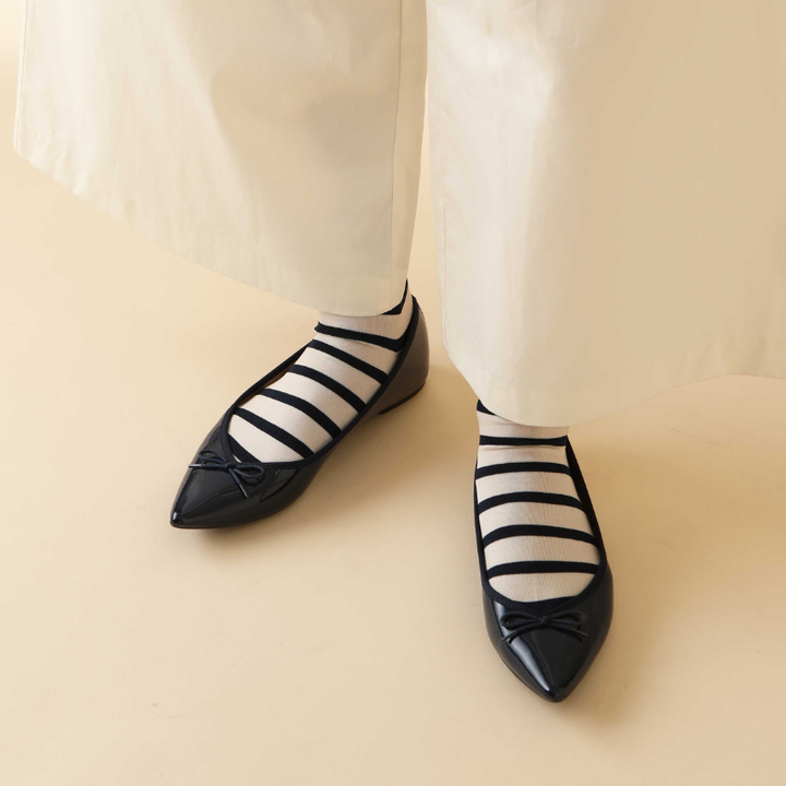 021140577 Stripe Crew Socks