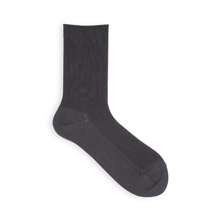 021140732 Supima Cotton Fine Rib Crew Socks